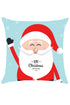 Sexy Amiable Cartoon Santa Christmas Throw Pillow Cover